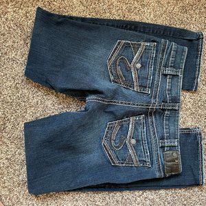 Silver Suki Mid Slim Boot W30/L33